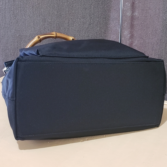 2️⃣0️⃣0️⃣Gucci bamboo 2way nylon handbag db - Picture 5 of 15